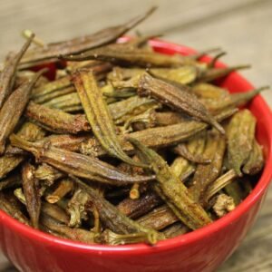 Dried okra